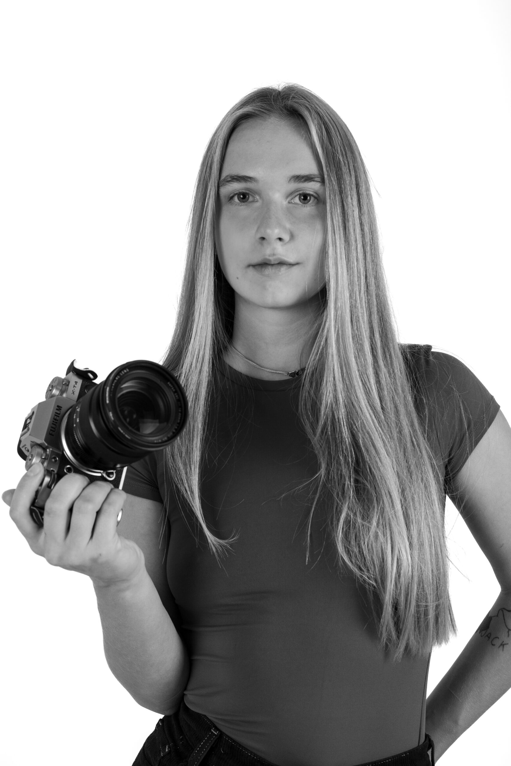 Portrait de Jade Vandermeulen, photographe animali&egrave;re